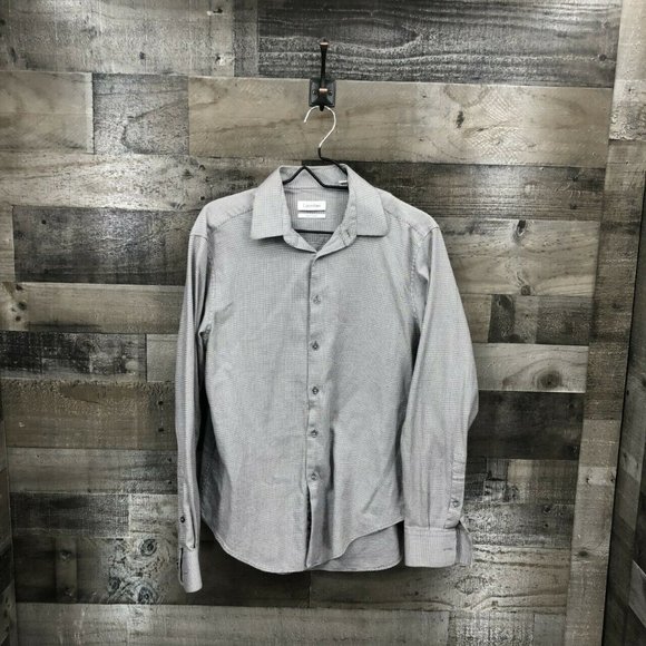 Calvin Klein Other - Calvin Klein Mens Slim Fit Dress Shirt Sz 16 34/35